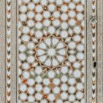 white and brown door